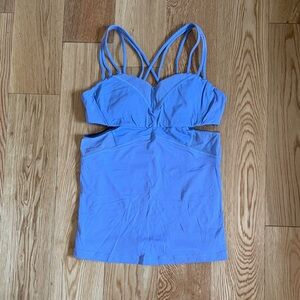 lululemon athletica Blue Tank Top